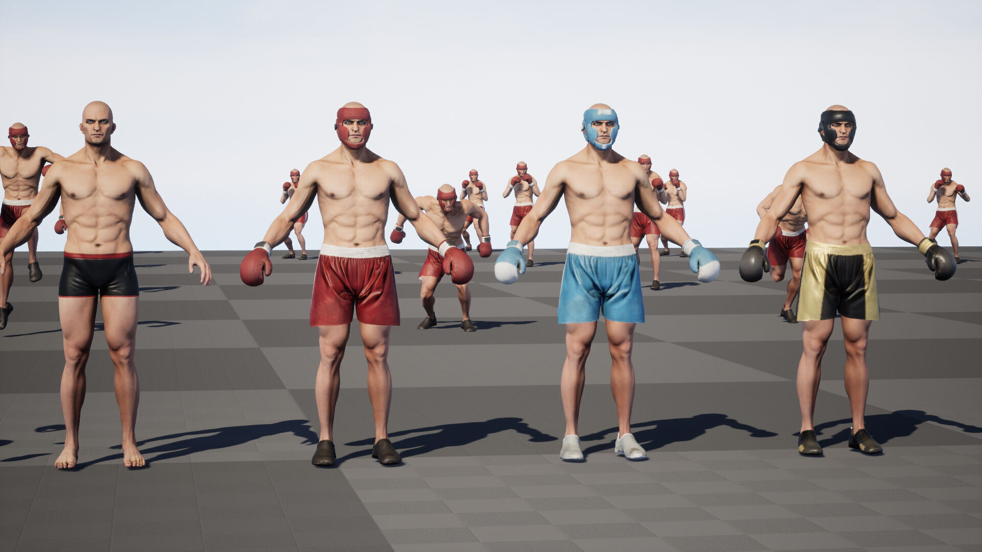 UFCMan Low-poly 3D model_38