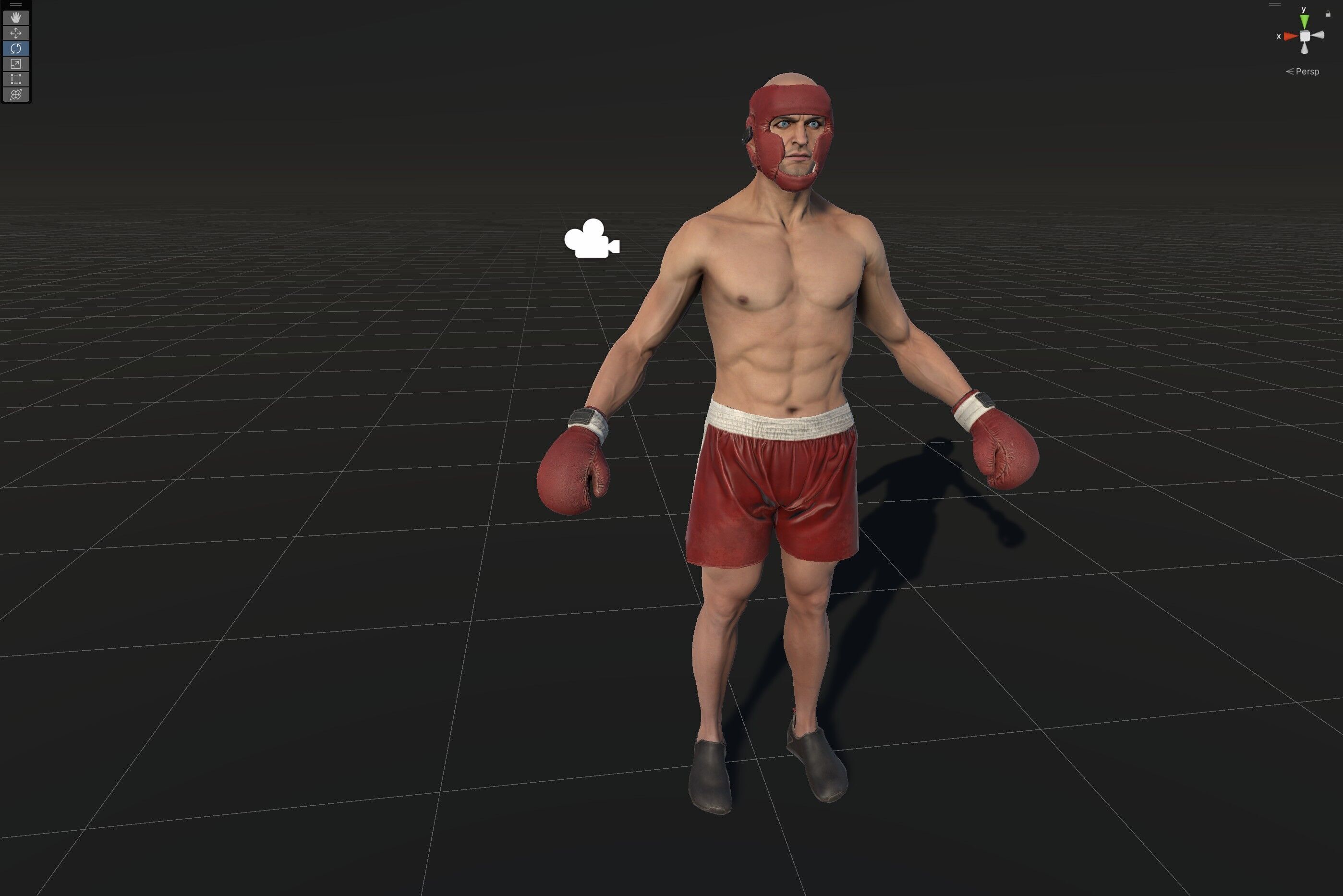 UFCMan Low-poly 3D model_42