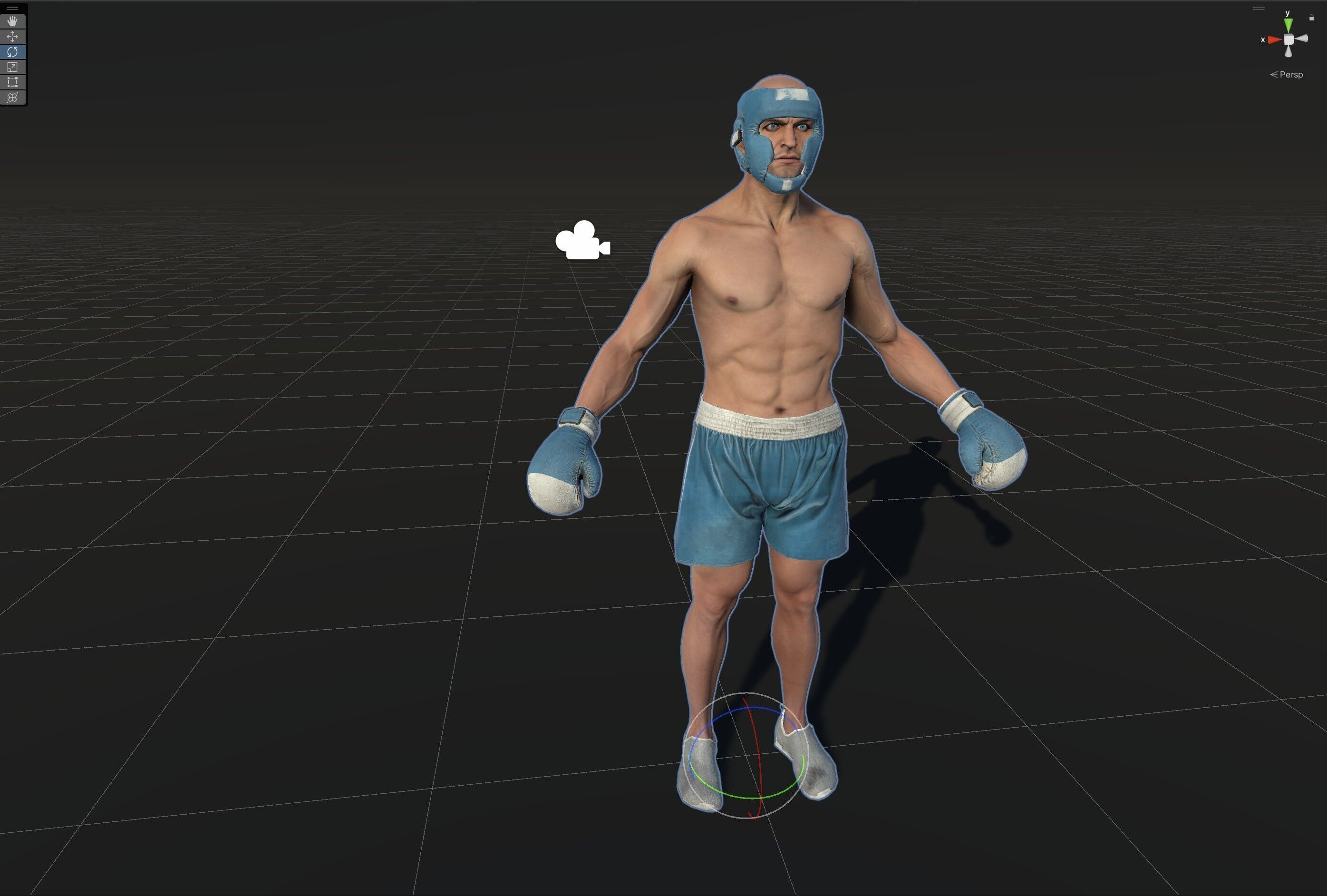 UFCMan Low-poly 3D model_41