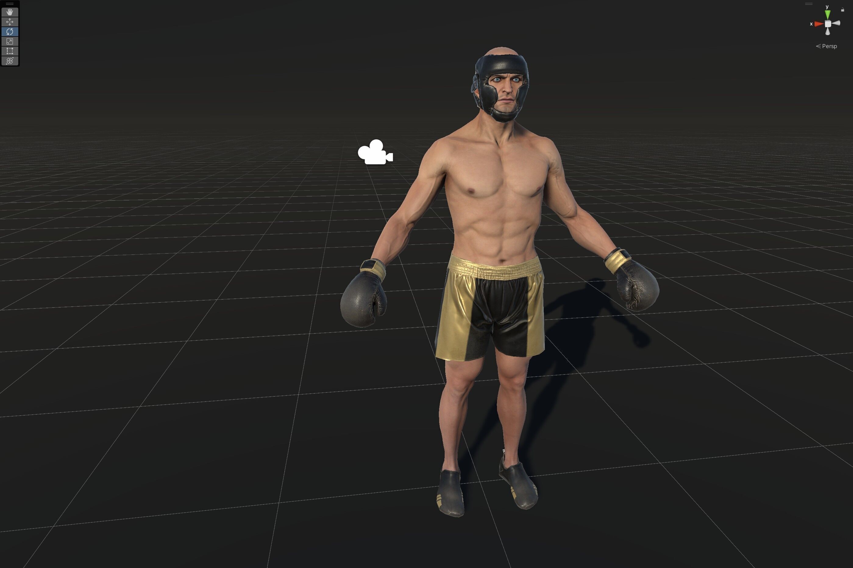 UFCMan Low-poly 3D model_43
