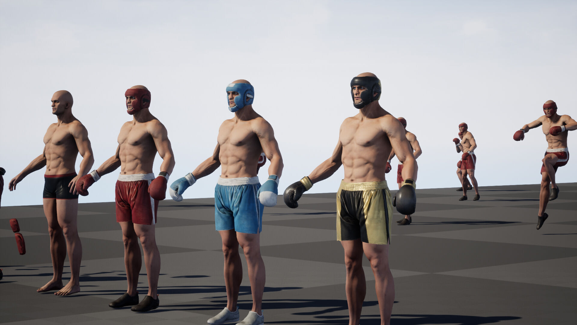 UFCMan Low-poly 3D model_40