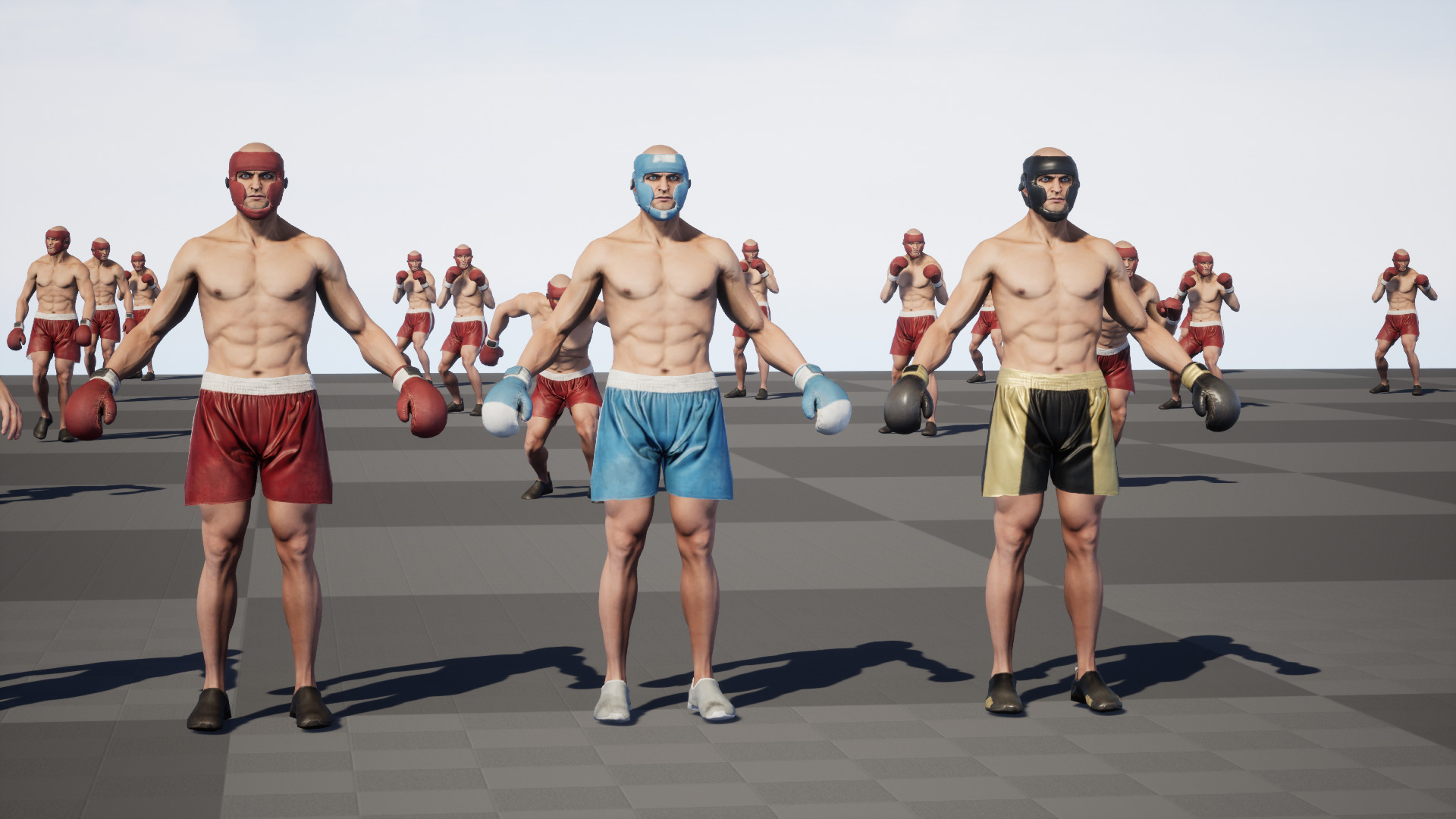 UFCMan Low-poly 3D model_37