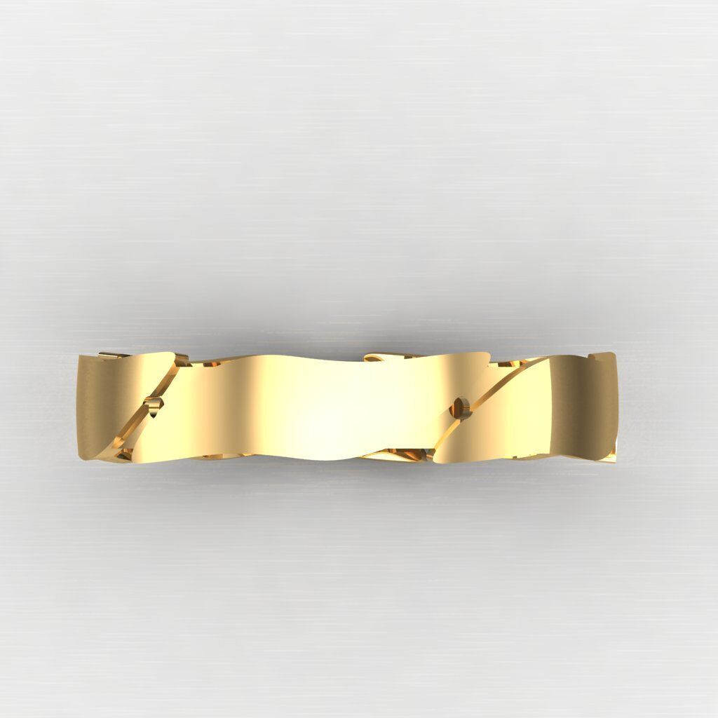 Wedding Man Ring 3MR031 3D model_6