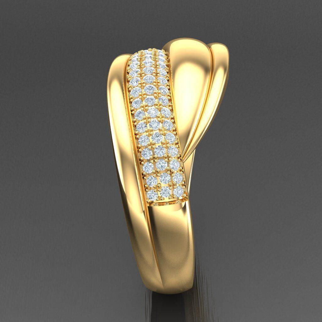 Wedding Man Ring 3MR038 3D model_10