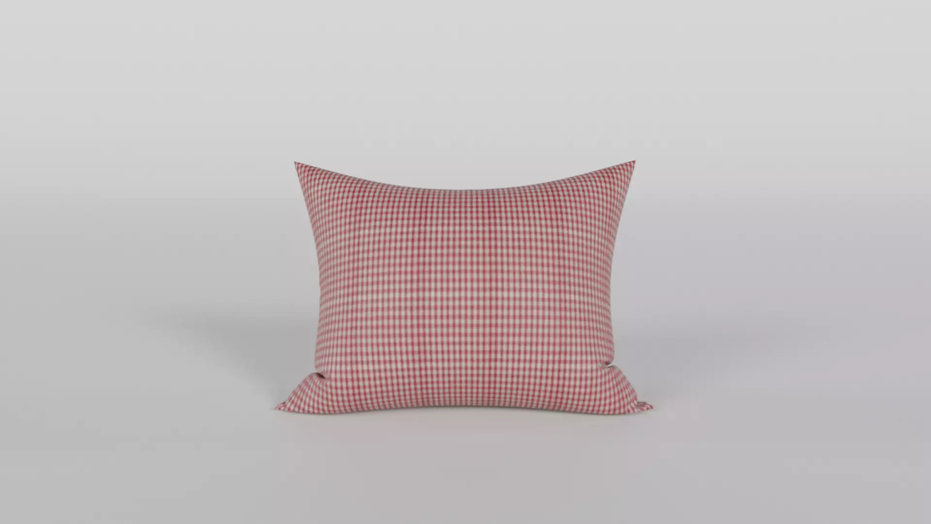 3D Pillow Model 500x600 mm UV Unwrapped No Textures 3D model
