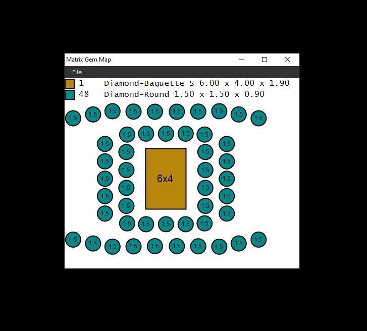 Wedding Man Ring 3MR060 3D model_13