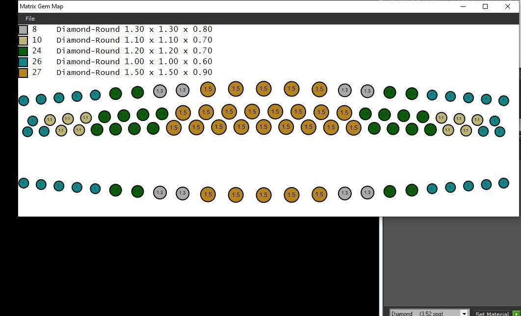 Wedding Man Ring 3MR066 3D model_13