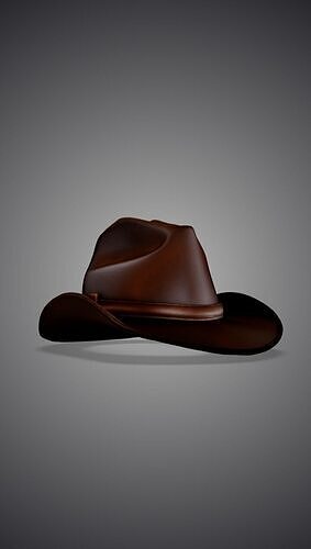 Cowboy hat 3D model