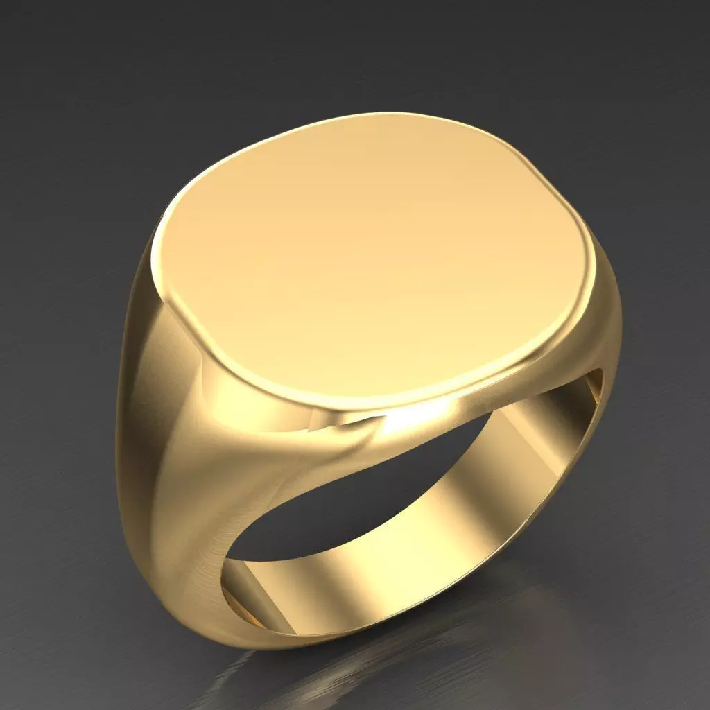Wedding Man Ring 3MR088 3D model_0