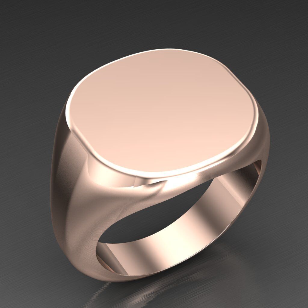 Wedding Man Ring 3MR088 3D model_1