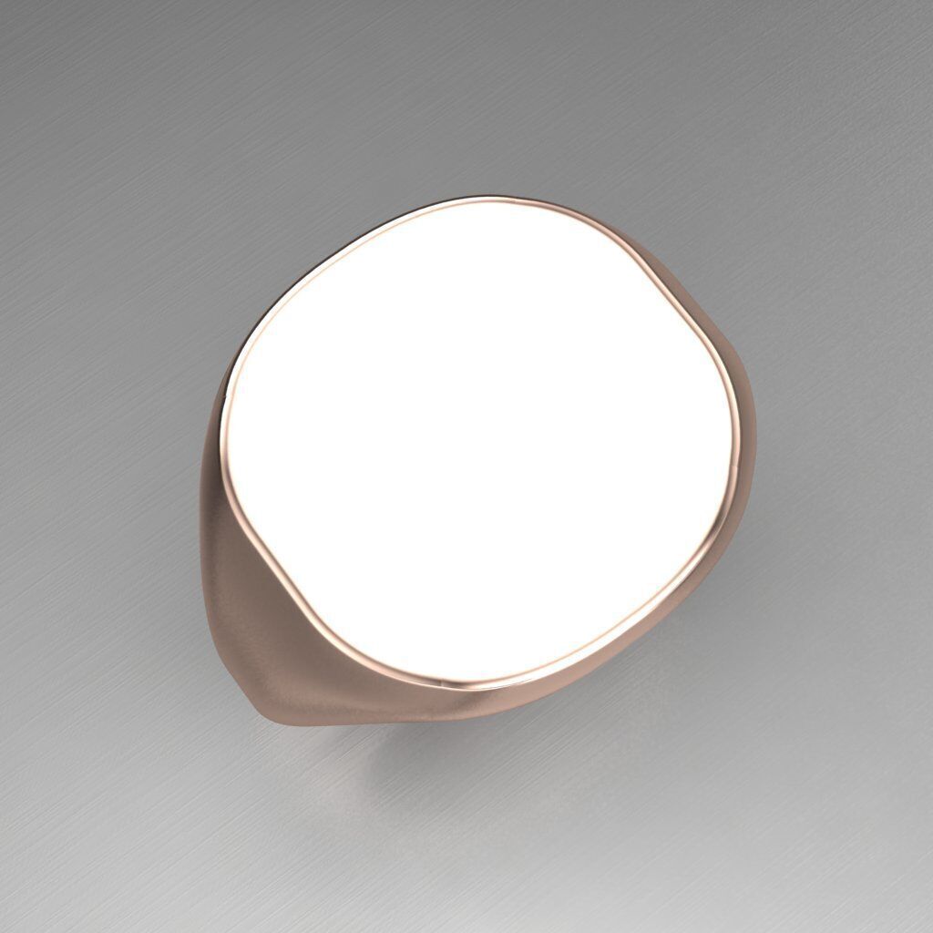 Wedding Man Ring 3MR088 3D model_7