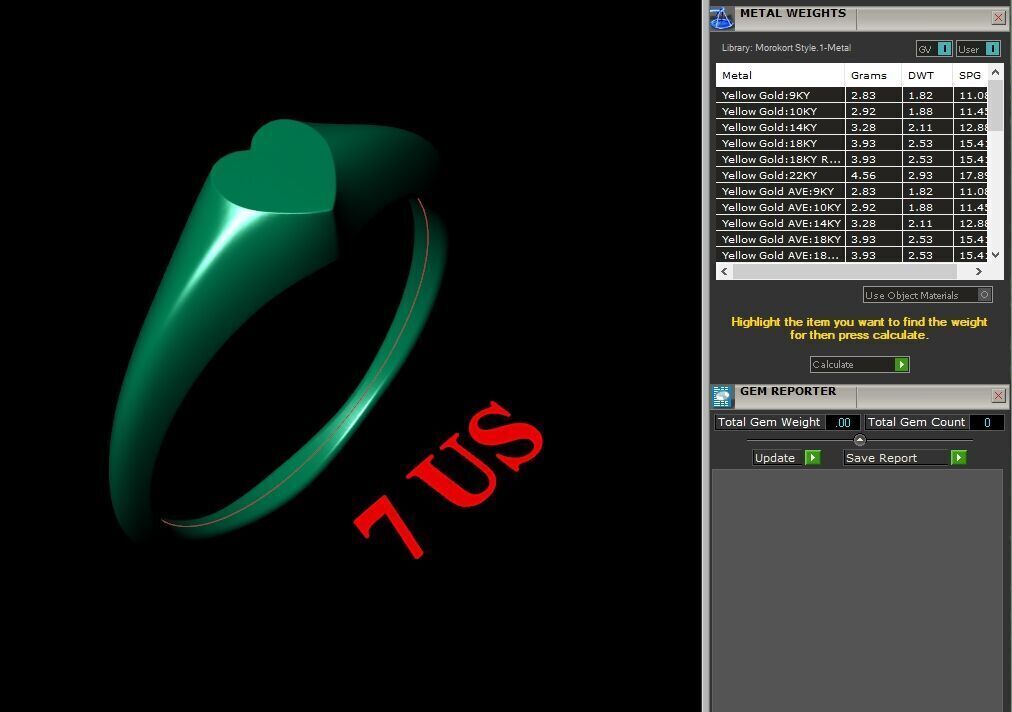 Wedding Man Ring 3MR094 3D model_12