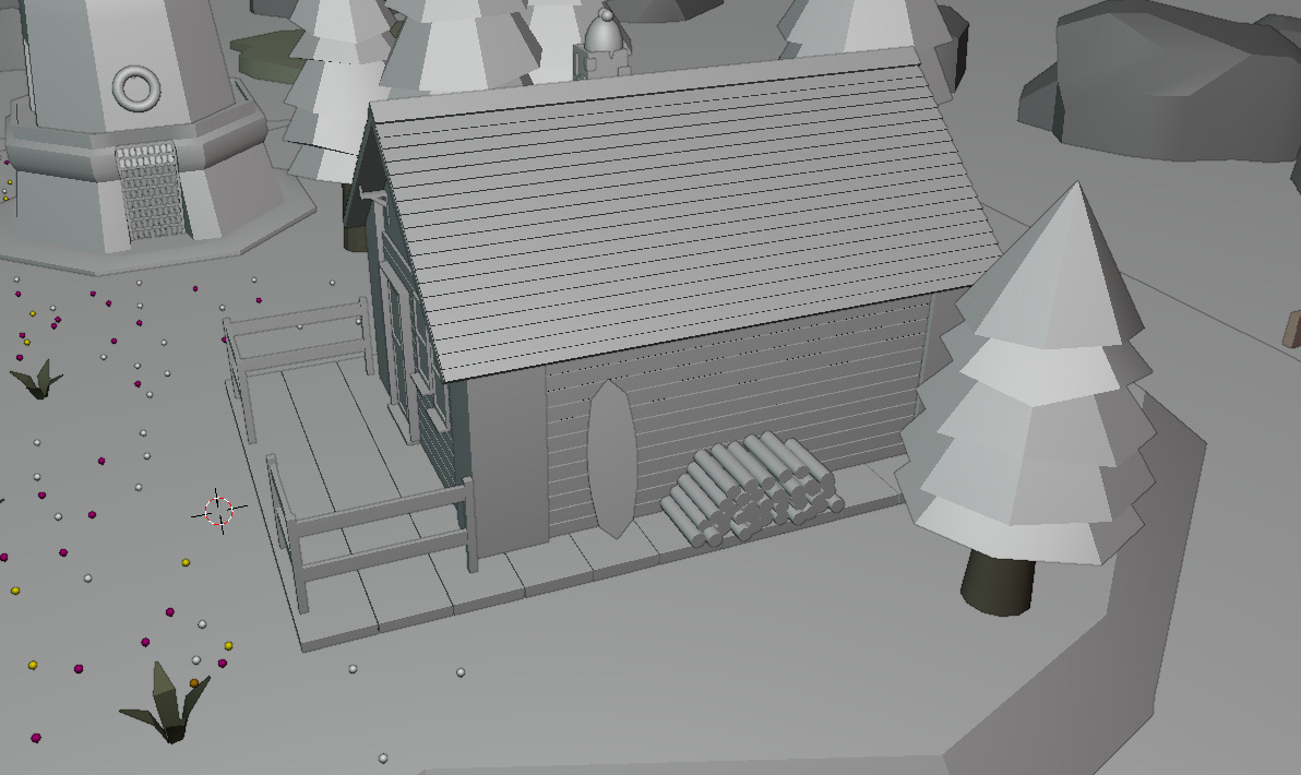 A Island 3D model pack Low-poly 3D model_10