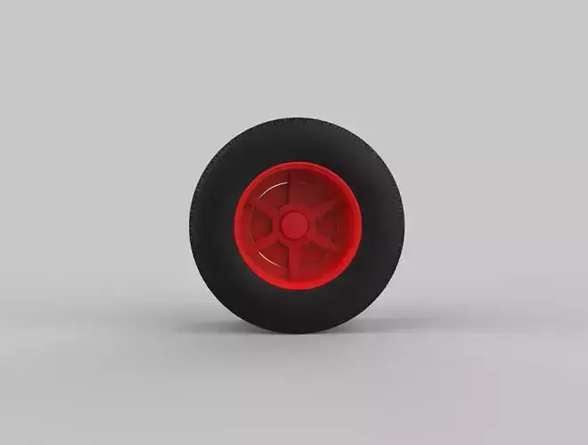 6 spoke Dayton rear old school Rc wheel