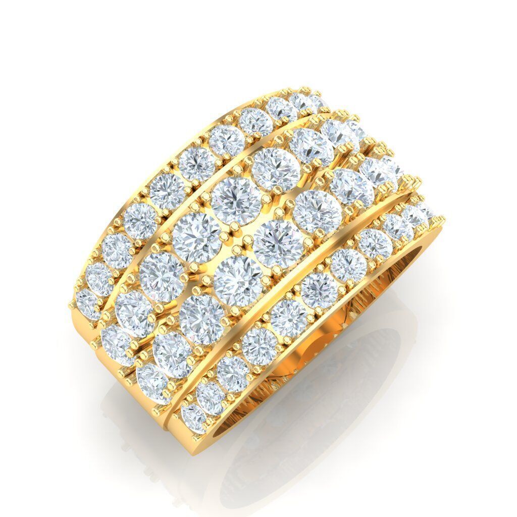 Wedding Men Ring 2MR027 3D model_18