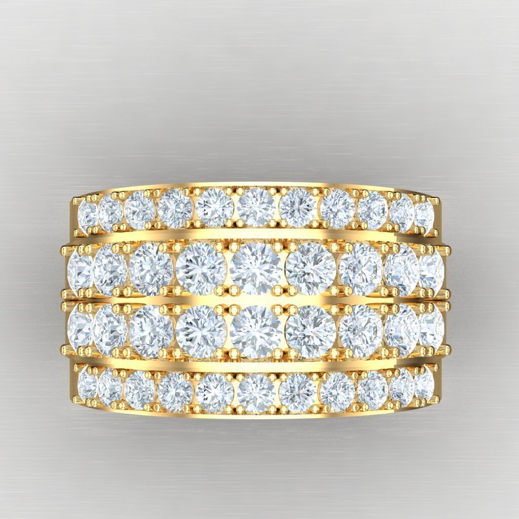 Wedding Men Ring 2MR027 3D model_10