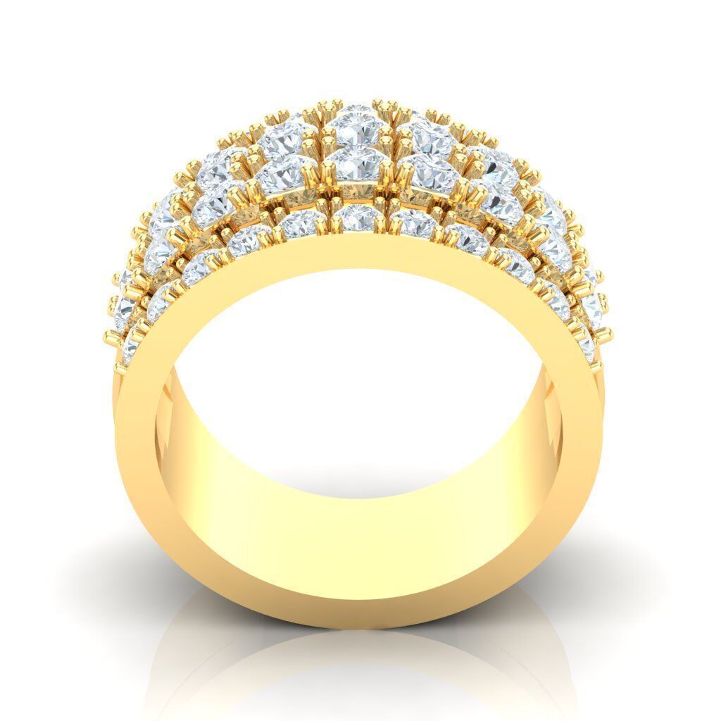 Wedding Men Ring 2MR027 3D model_16