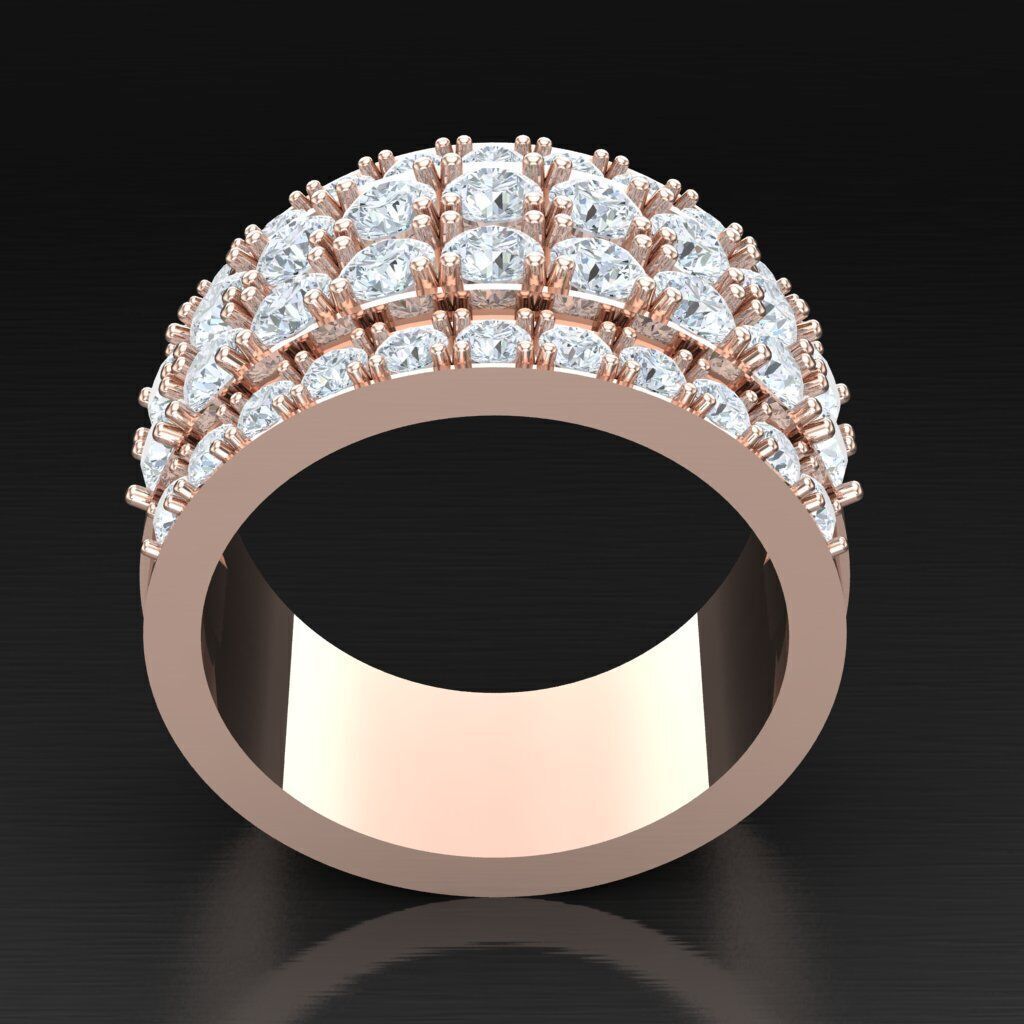 Wedding Men Ring 2MR027 3D model_7