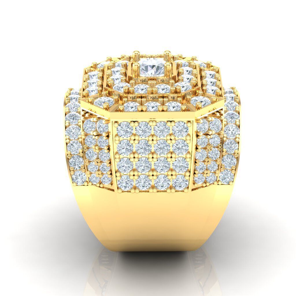 Wedding Men Ring 2MR030 3D model_15