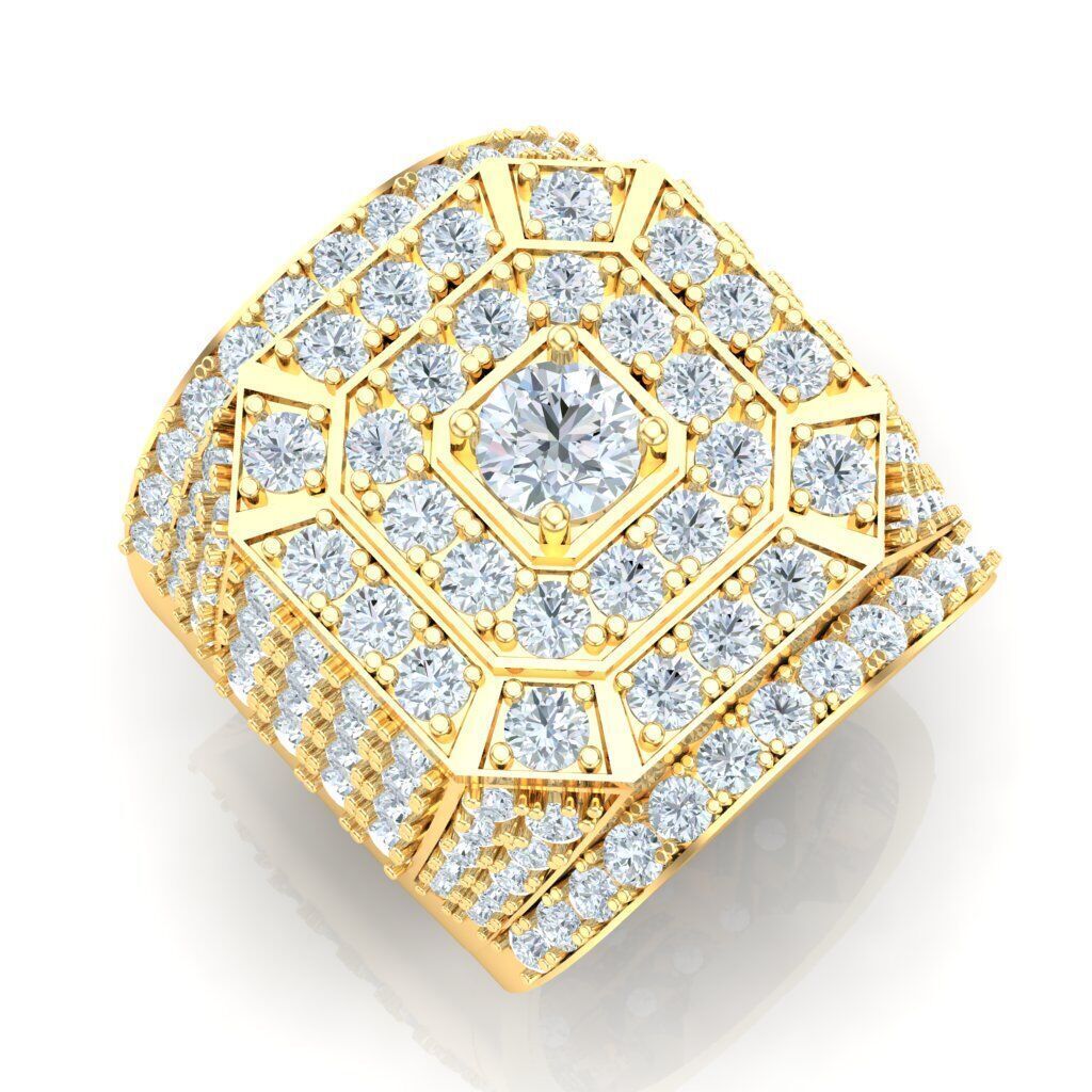 Wedding Men Ring 2MR030 3D model_18