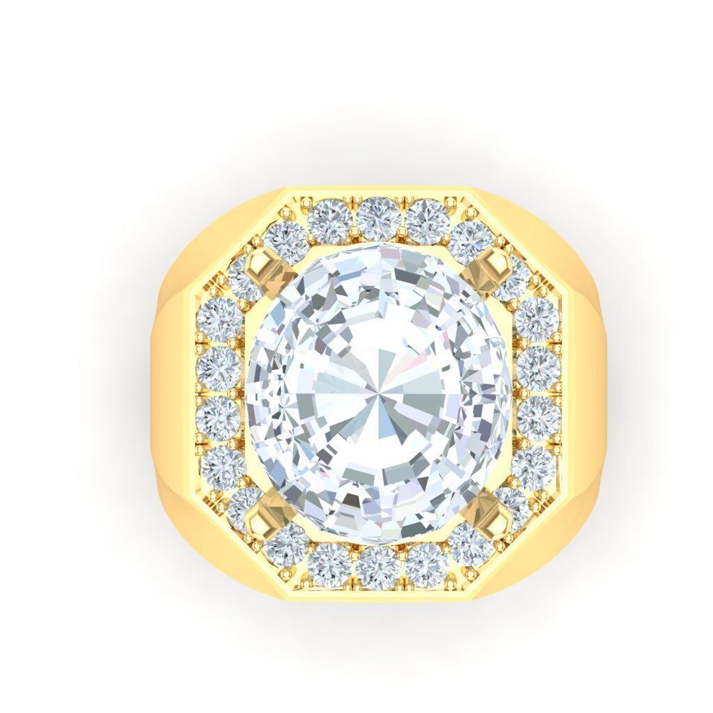 Wedding Men Ring 2MR032 3D model_19