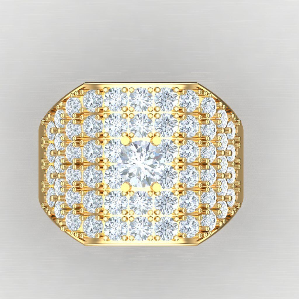 Wedding Men Ring 2MR037 3D model_10