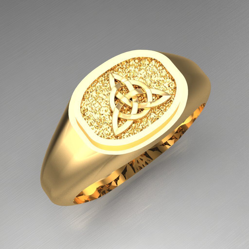 Wedding Men Ring 2MR047 3D model_2