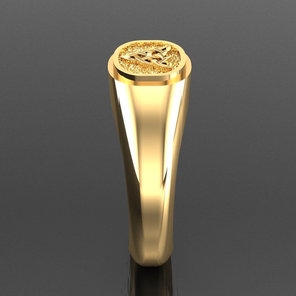Wedding Men Ring 2MR047 3D model_12