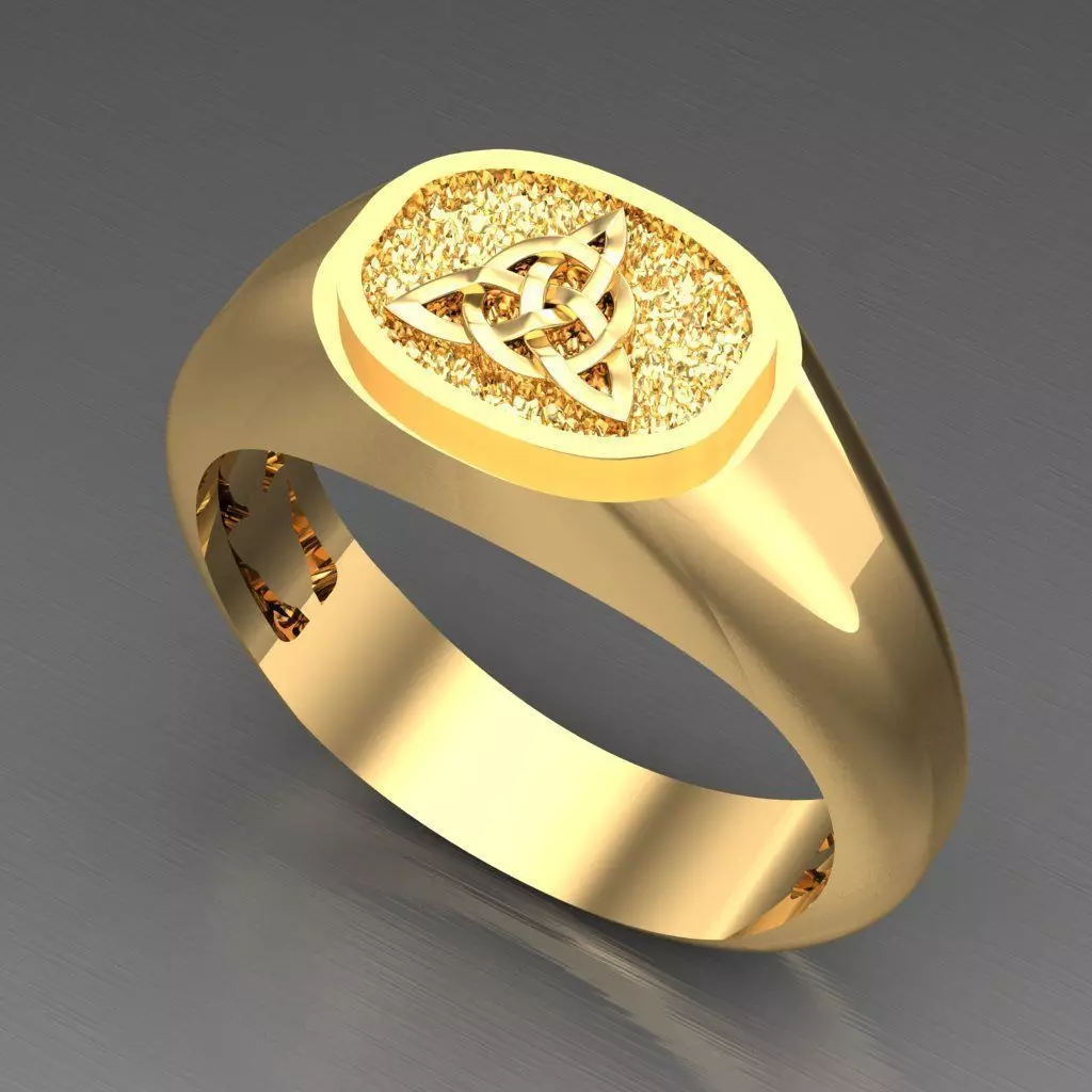 Wedding Men Ring 2MR047 3D model_0