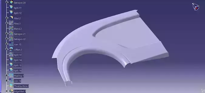 CAR Gate For 3D printing and manufecturing