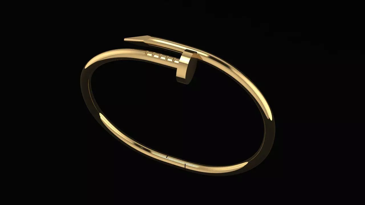 Cartier Bracelet 3D print model_0