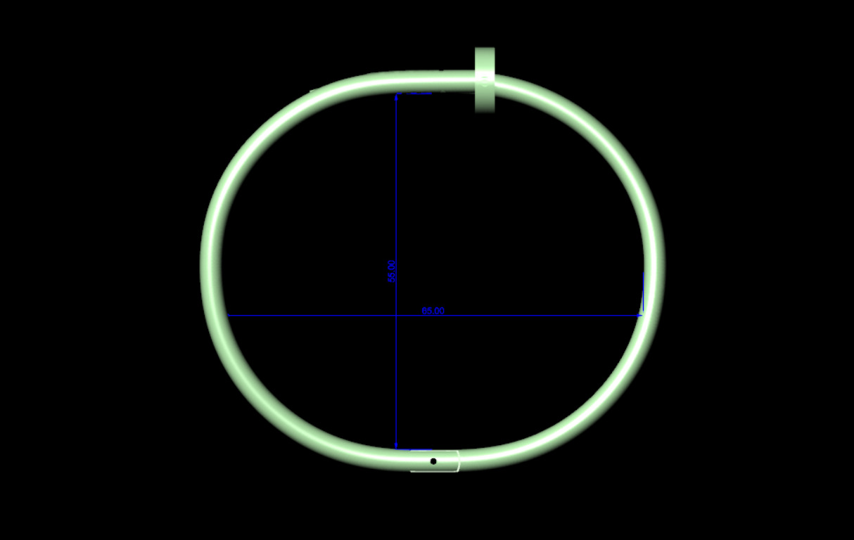 Cartier Bracelet 3D print model_8