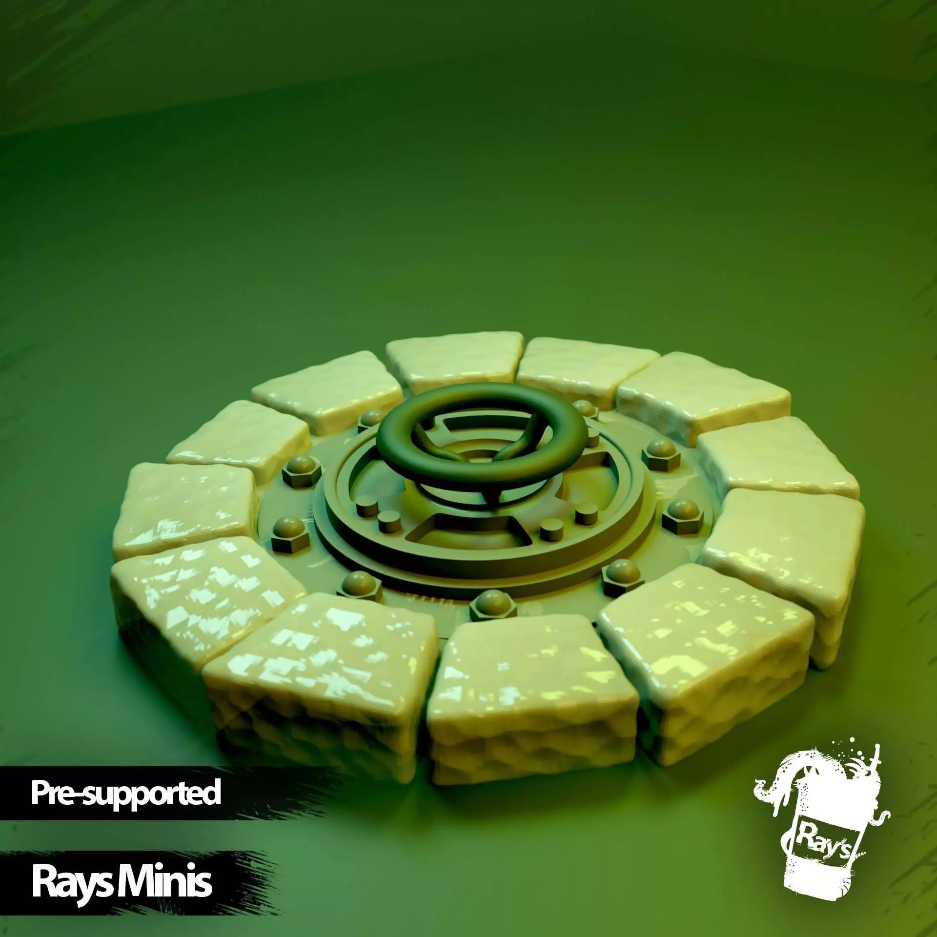 Sewer Hatches 3D print model_0