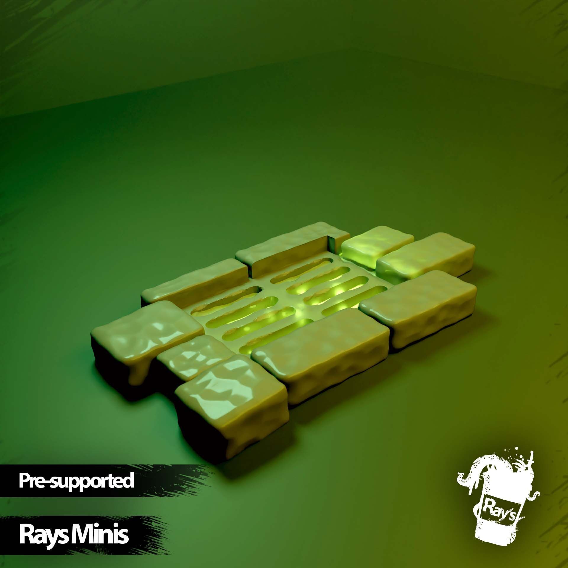 Sewer Hatches 3D print model_1