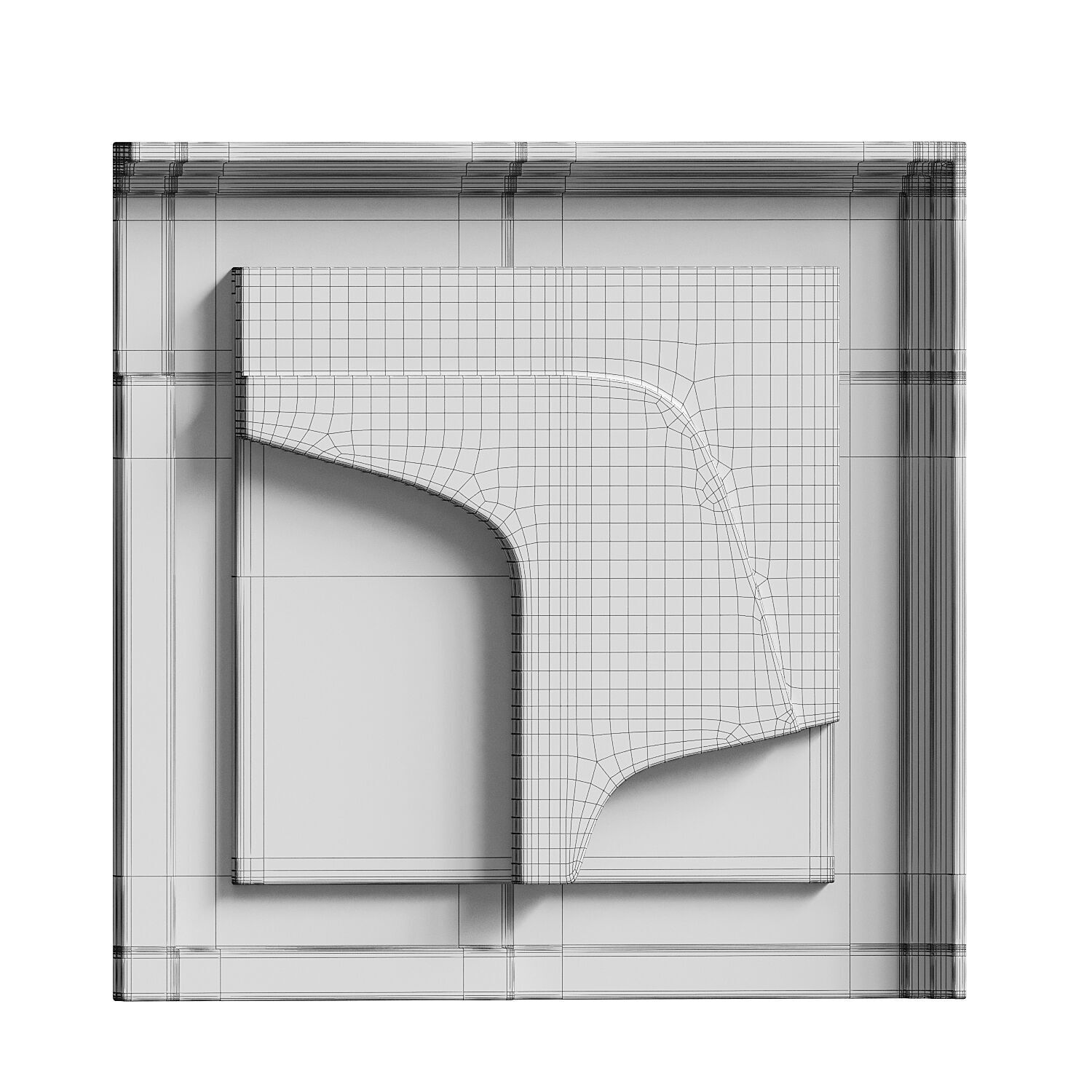 Plateau 11 45 PM 3D model_4