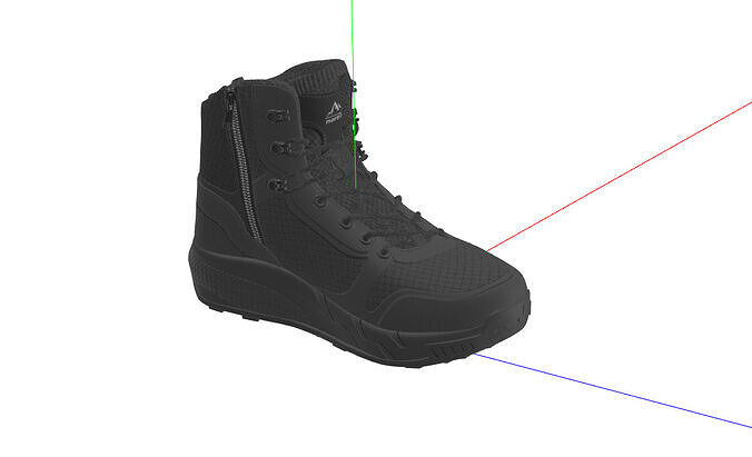 NORTIV 8 Boots Low-poly 3D model