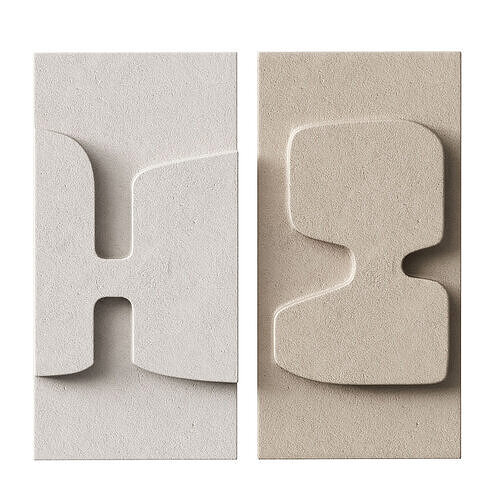 Lucile Salamone CURV SET OF 2 3D model