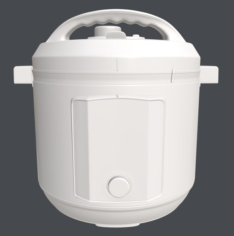Pressure cooker 3D model_6