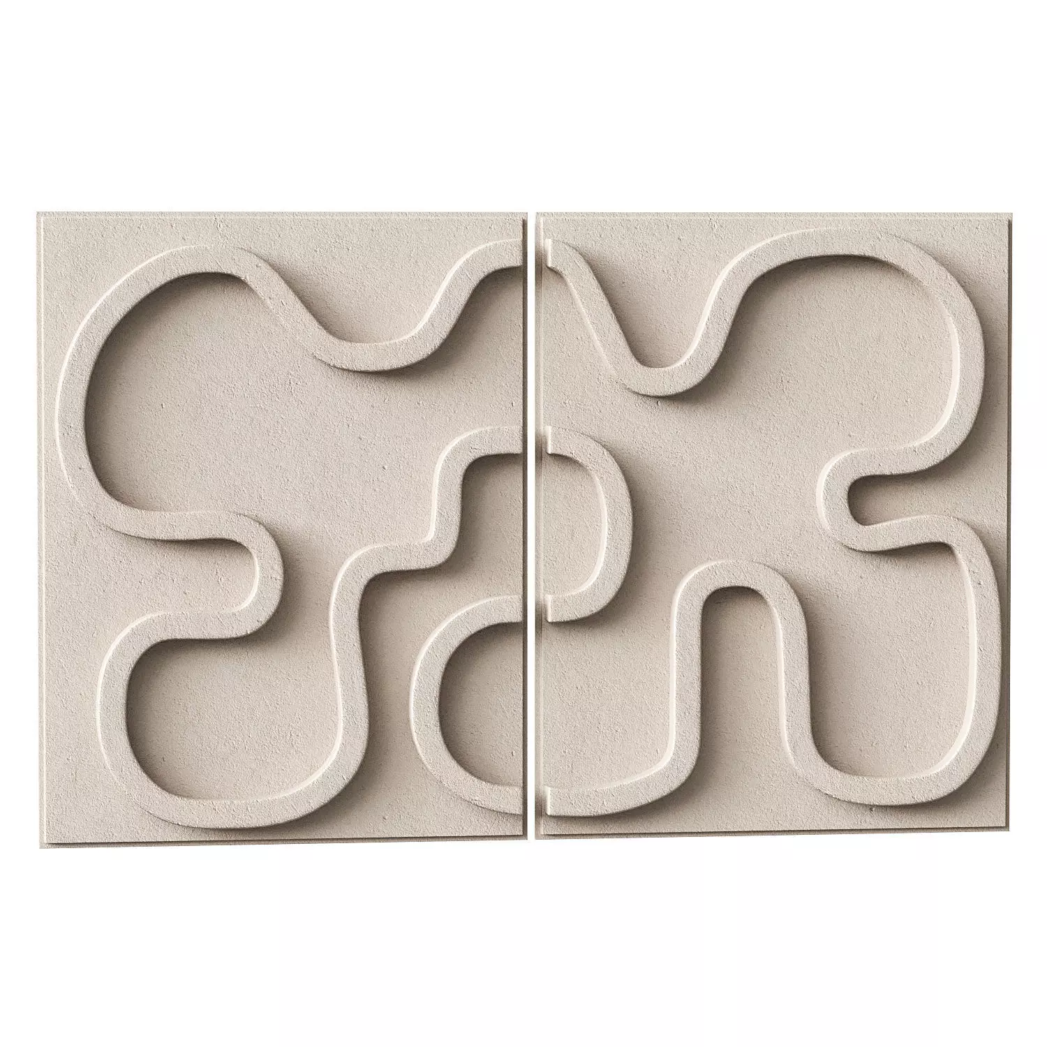 DYPTIQUE SET OF 2 Lucile Salamone 3D model_0