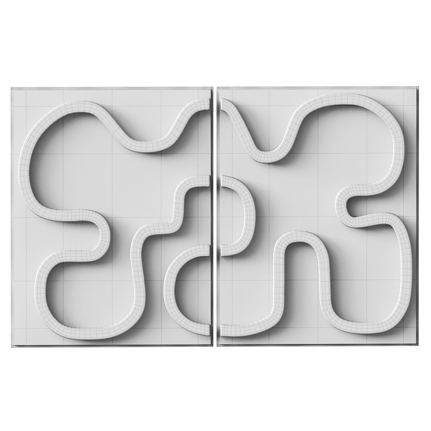 DYPTIQUE SET OF 2 Lucile Salamone 3D model_2