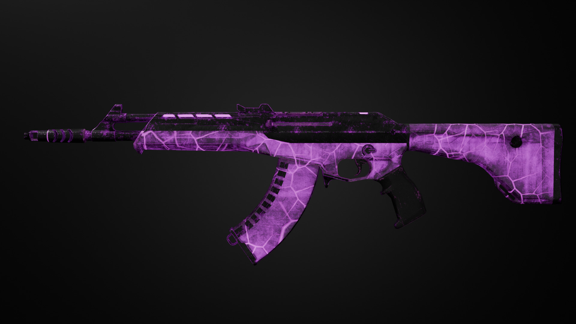 AK-Venom Phantom Low-poly 3D model_4