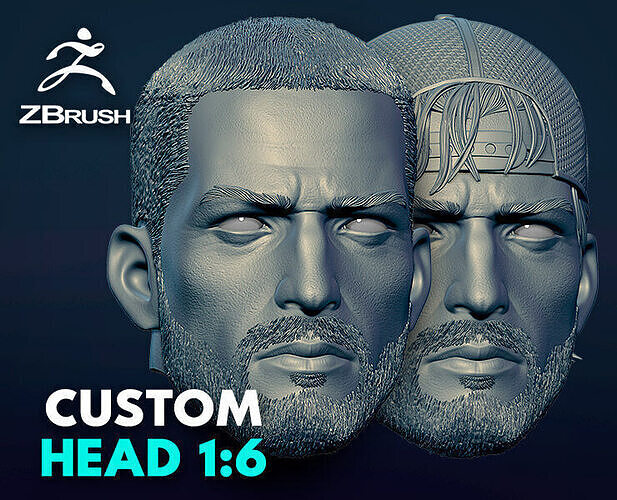 GTA VI - CUSTOM HEAD - JASON DUVAL 3D print model