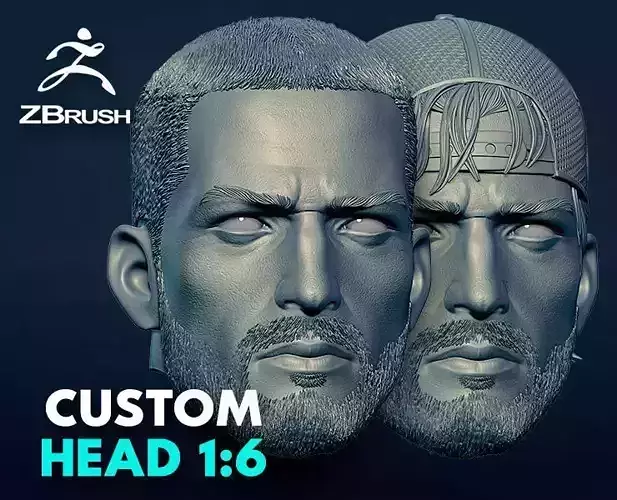 GTA VI - CUSTOM HEAD - JASON DUVAL 3D print model