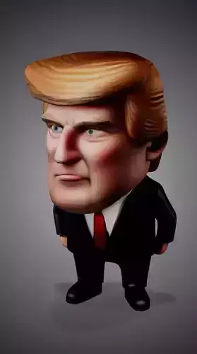 Donald Trump Statuette 