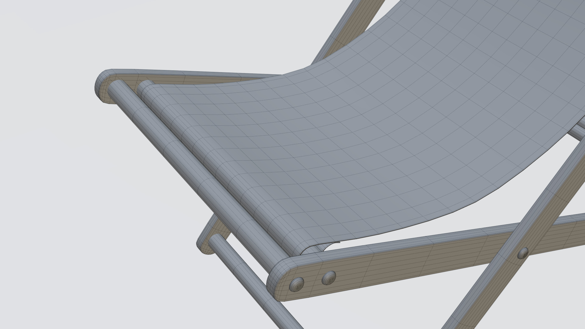 Beach chair 3D model_15
