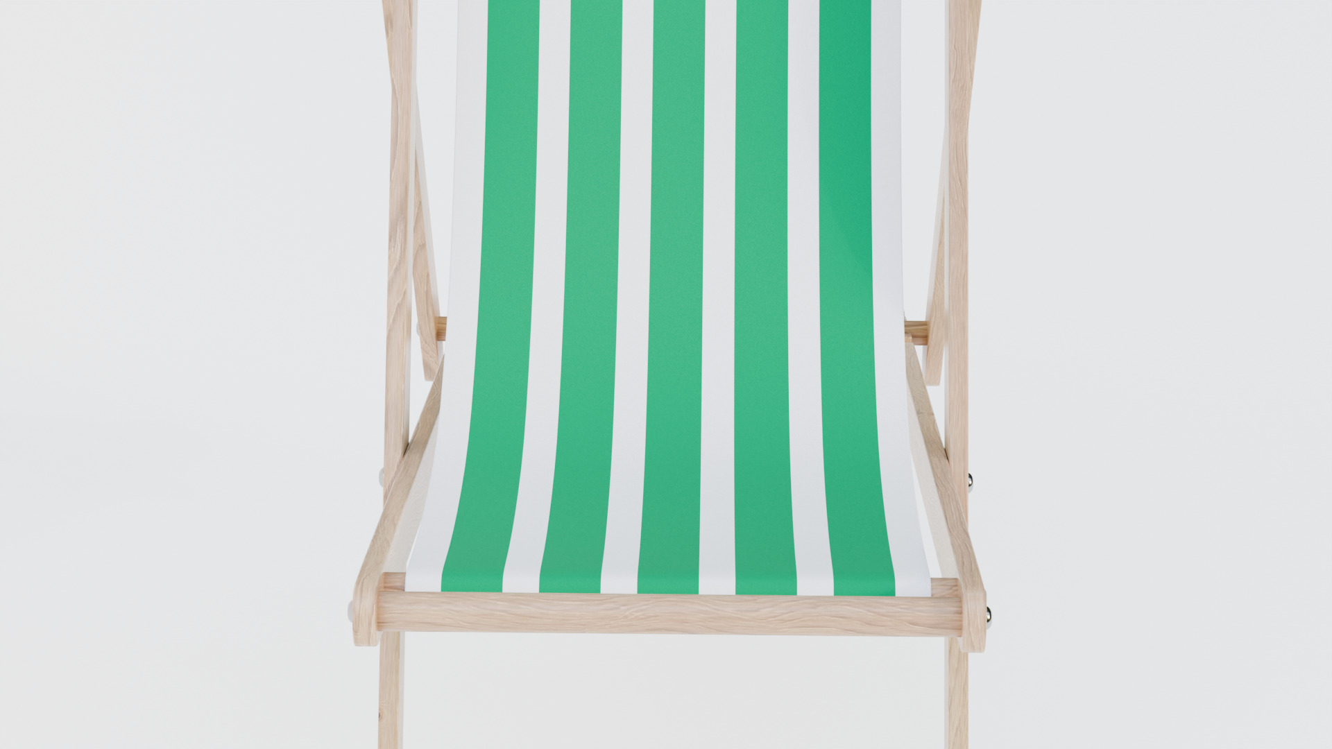 Beach chair 3D model_6