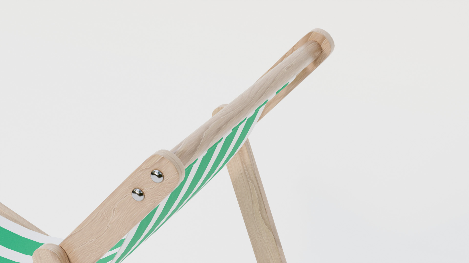 Beach chair 3D model_4