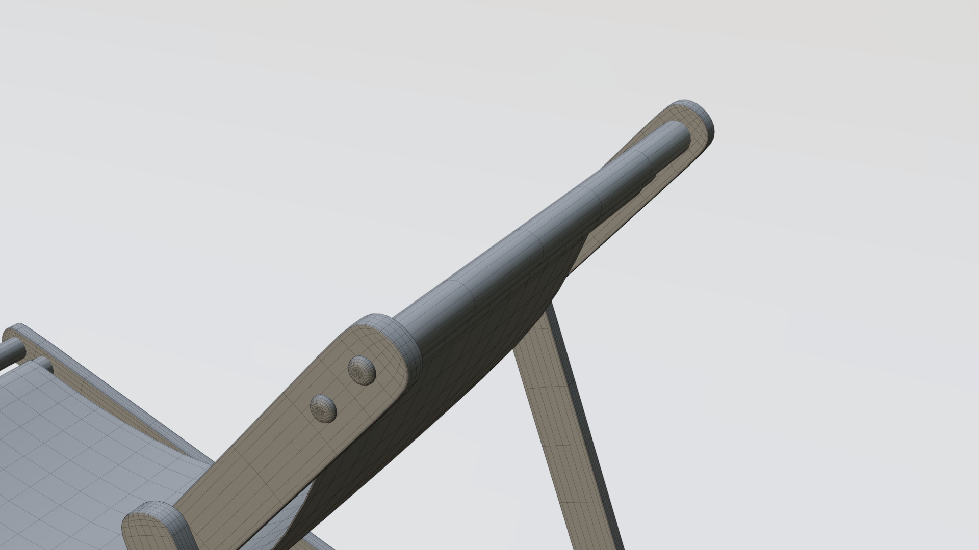 Beach chair 3D model_14