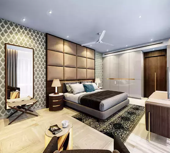 MODERN LUXURY BEDROOM DS004