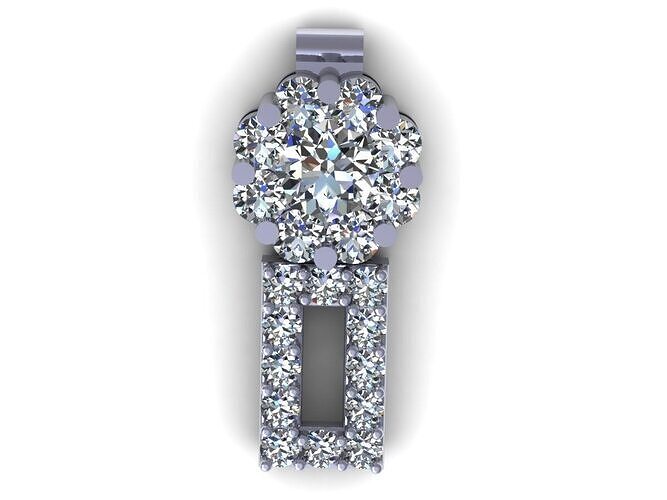 Bracelet Diamond B23 3D print model